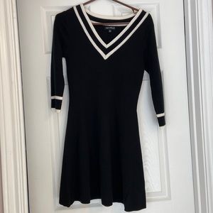 Sequin Hearts Sweater Dress